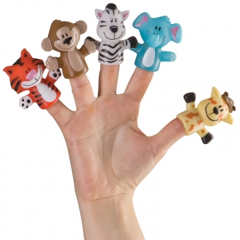 Набор игрушек на пальцы Happy Baby — FUN AMIGOS