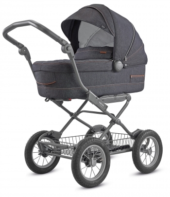 Коляска для новорожденных Inglesina Sofia Ergobike Slate — Village Denim