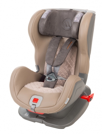 Автокресло Avionaut GLIDER ROYAL — Бежево-Серый кожа