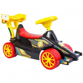 Каталка RT Гоночный Спорткар Super Sport — черно-красный