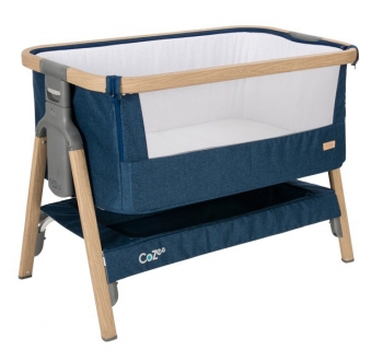 Колыбель Tutti Bambini CoZee — Oak and Midnight Blue