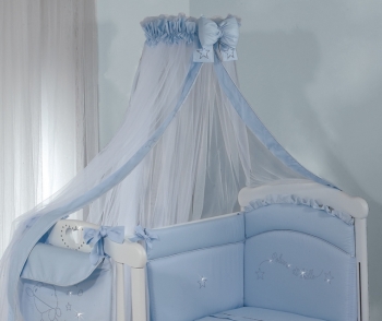 Балдахин с держателем Roman Baby POLVERE DI STELLE — Light Blue (Голубой)