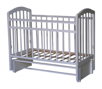 Детская кроватка Farfello "Алита" (5) а/с — белый