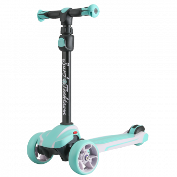 Трехколесный самокат TechTeam Surf girl — бирюзовый