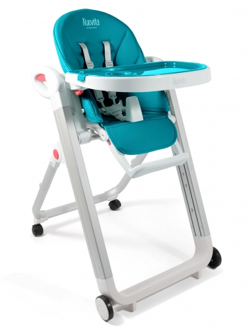 Стульчик для кормления Nuovita Futuro Bianco — Turchese