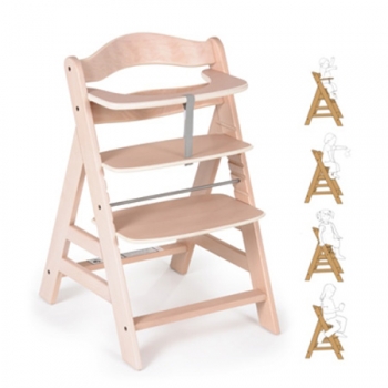 Стульчик для кормления Hauck Alpha+ — white washed