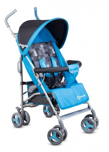 Коляска-трость Lionelo Elia — синяя