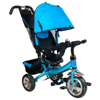 Велосипед детский трехколёсный Farfello TSTX6588 — небесно-голубой