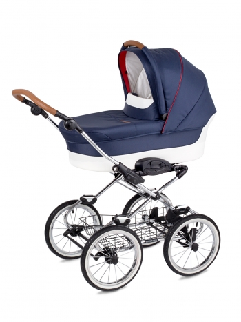 Коляска для новорожденных Navington Caravel (большие колеса) — Sardinia