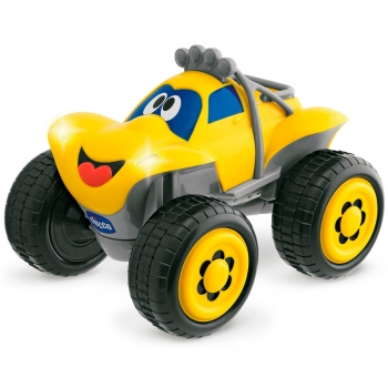 Машинка Chicco "Билли-большие колеса" — желтая