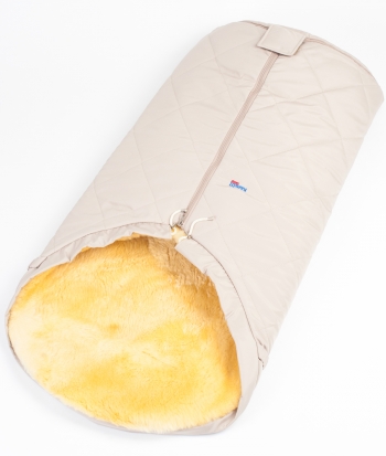 Детский меховой конверт Ramili Caldo — Beige