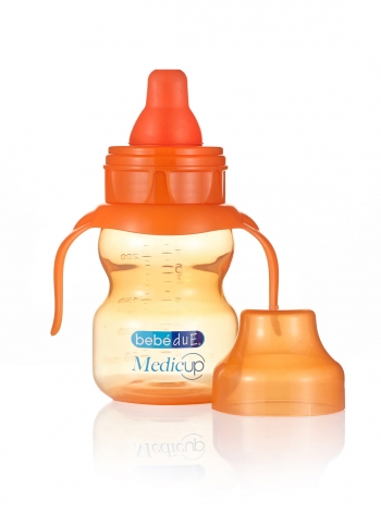 Чашка непроливайка Bebe Due Medic 220 мл. 0+ мес.