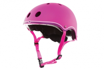 Шлем Globber JUNIOR, XXS/XS (48-51см) — Розовый неон