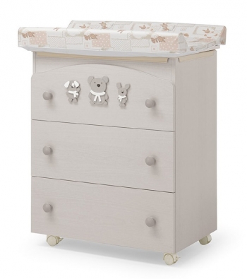 Пеленальный комод Erbesi Pongo — слоновая кость