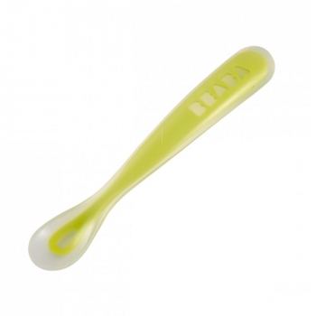 Ложка Beaba "Ergonomic 1ST AGE Spoon" — 913380 / Neon