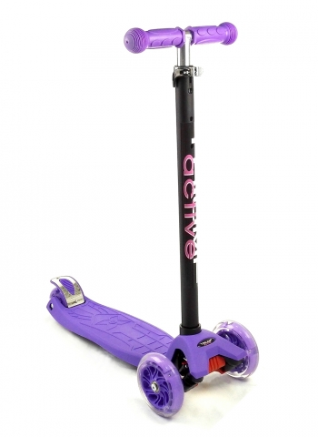 Трехколесный самокат Triumf Active Maxi Flash SKL 07-L — фиолетовый