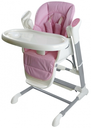 Стул-качели для кормления Nuovita Unico — Rosa