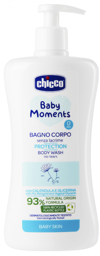 Пена для ванны Chicco Baby Moments Protection 0м+, 500 мл