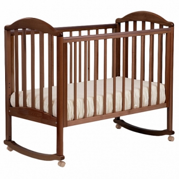 Детская кроватка Кубаньлесстрой Люкс АБ 17.0 — Орех Светлый