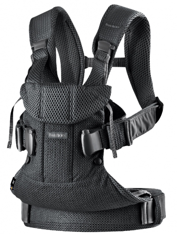 Рюкзак-Кенгуру BabyBjorn "One Mesh" New version — Черный