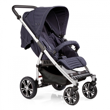 Прогулочная коляска Gesslein S4 Air+ — Black/marineЧерный Синий