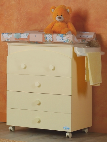 Пеленальный комод Baby Italia Baby Bath — Слоновая кость (Avorio laccato)