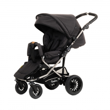 Прогулочная коляска Emmaljunga Scooter 4S AIR Lounge — Black