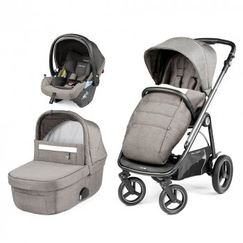 Коляска 3 в 1 Peg Perego Veloce TC Lounge — City Grey