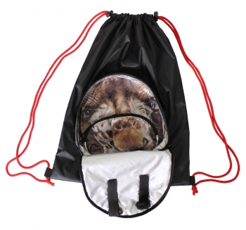 Мешок-рюкзак складной Y-SCOO RT на самокат и велосипед — Жираф