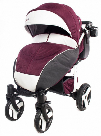 Прогулочная коляска Lepre Rally с сумкой для мамы — 11