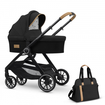 Коляска для новорожденных Esspero Traveler + сумка — Onyx