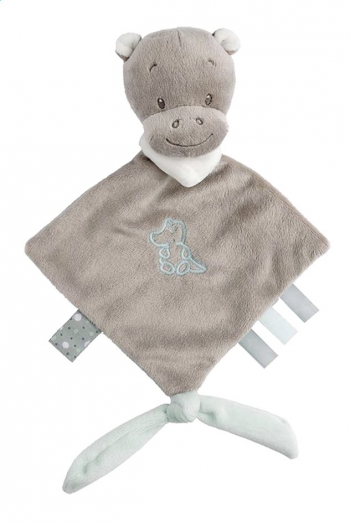 Мягкая игрушка малая Nattou Loulou, Lea Hippolyte Doudou — Бегемот 963190