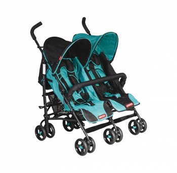 Коляска для двойни Patron Atlas Duplex — smaragd