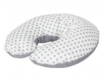 Подушка для кормления Ceba Baby Physio Mini трикотажная — Diamonds Circles