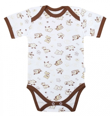 Комбинезон\Боди корот. рукав Веселый малыш 