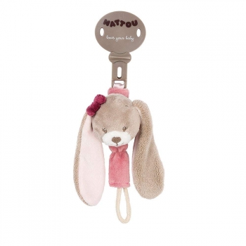 Держатель для соски Nattou Pacifinder Nina, Jade Lili — Кролик 987202