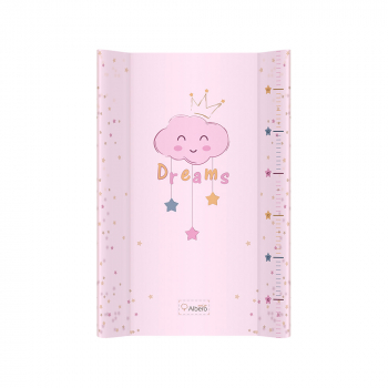 Пеленальная доска Alberomio PT70 70х47 см — Спящее облако Розовый