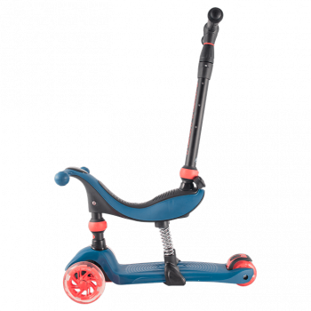 Трехколесный самокат TechTeam Genius (2019) — синий