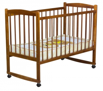 Детская кроватка Farfello КД 1200 кс — орех