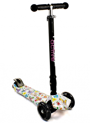 Трехколесный самокат Triumf Active Maxi Plus Print SKL-07CLP — белый