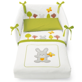 Комплект в кроватку Pali Smart Bosco 3 предмета — Green