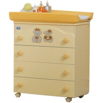 Детский пеленальный комод Pali Caprice Royal — Слоновая кость