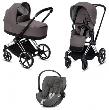 Коляска 3 в 1 Cybex Priam III (шасси Chrome Black)