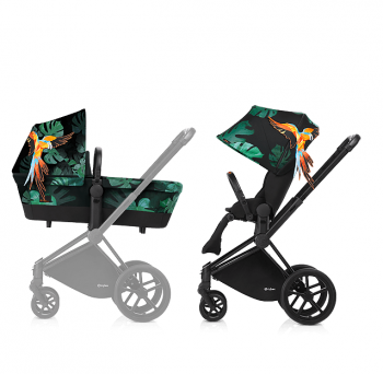 Коляска 2 в 1 Cybex Priam Birds of Paradise