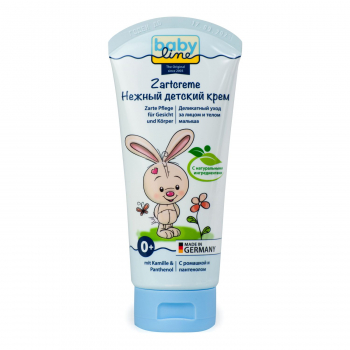 Нежный детский крем  baby line ™ с ромашкой, пантенолом и маслом подсолнечника 75 мл