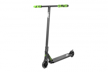 Трюковой самокат Limit LMT01 — черный-зеленый