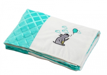 Плед BabyOno РATCHWORK в подарочной упаковке — Собачка