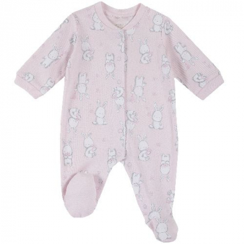 Комбинезон на кнопках Chicco для мальчиков и девочек, цвет розовый