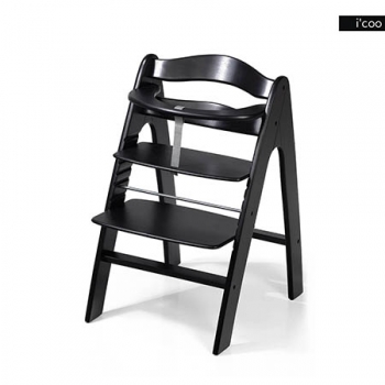 Стульчик для кормления iCoo Pharo — blackwashed
