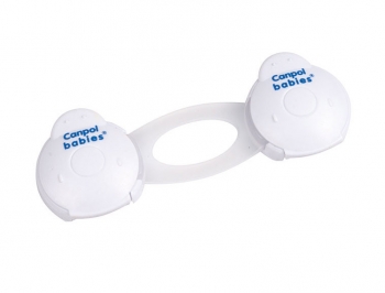 Блокатор многофункциональный (короткий) Canpol - 2 шт., арт. 74/010 — белый